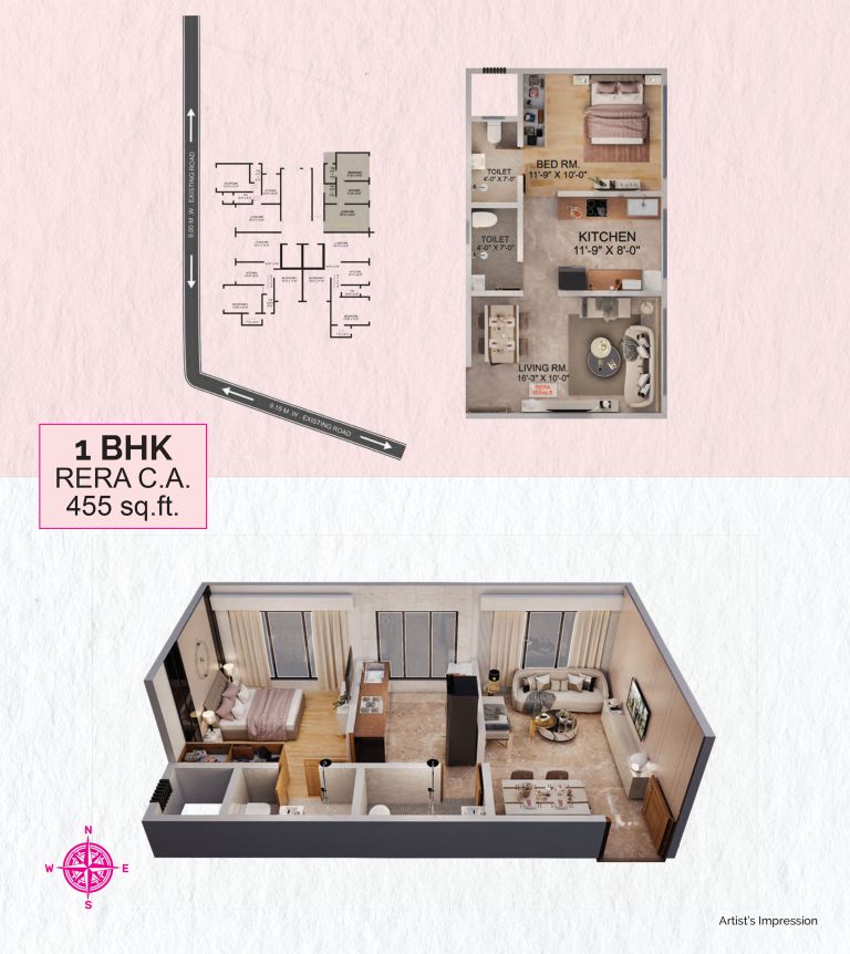 1bhk-455sqft
